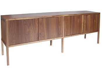 Illizi Solid Walnut Sideboard