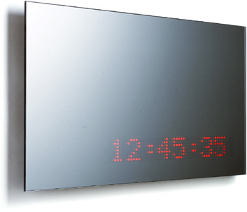suckuk LED Mirror Clock 